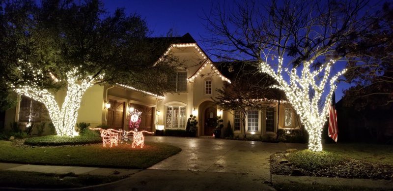 Christmas lights Azle