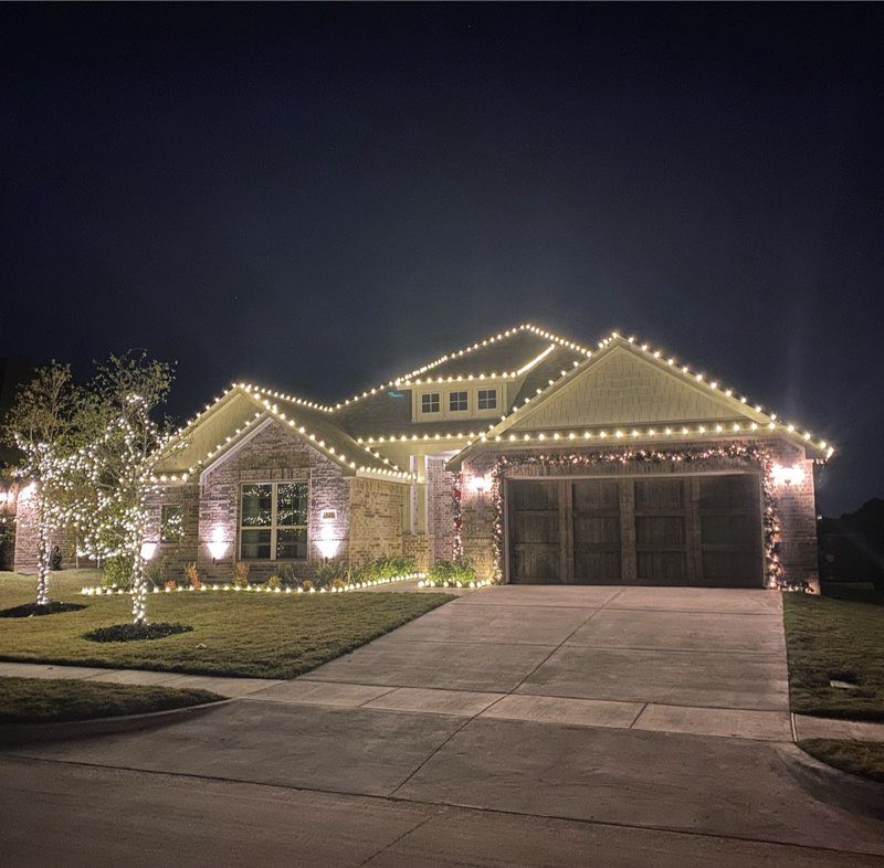 Christmas lights Azle