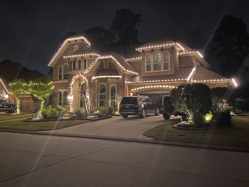 Christmas lights Azle